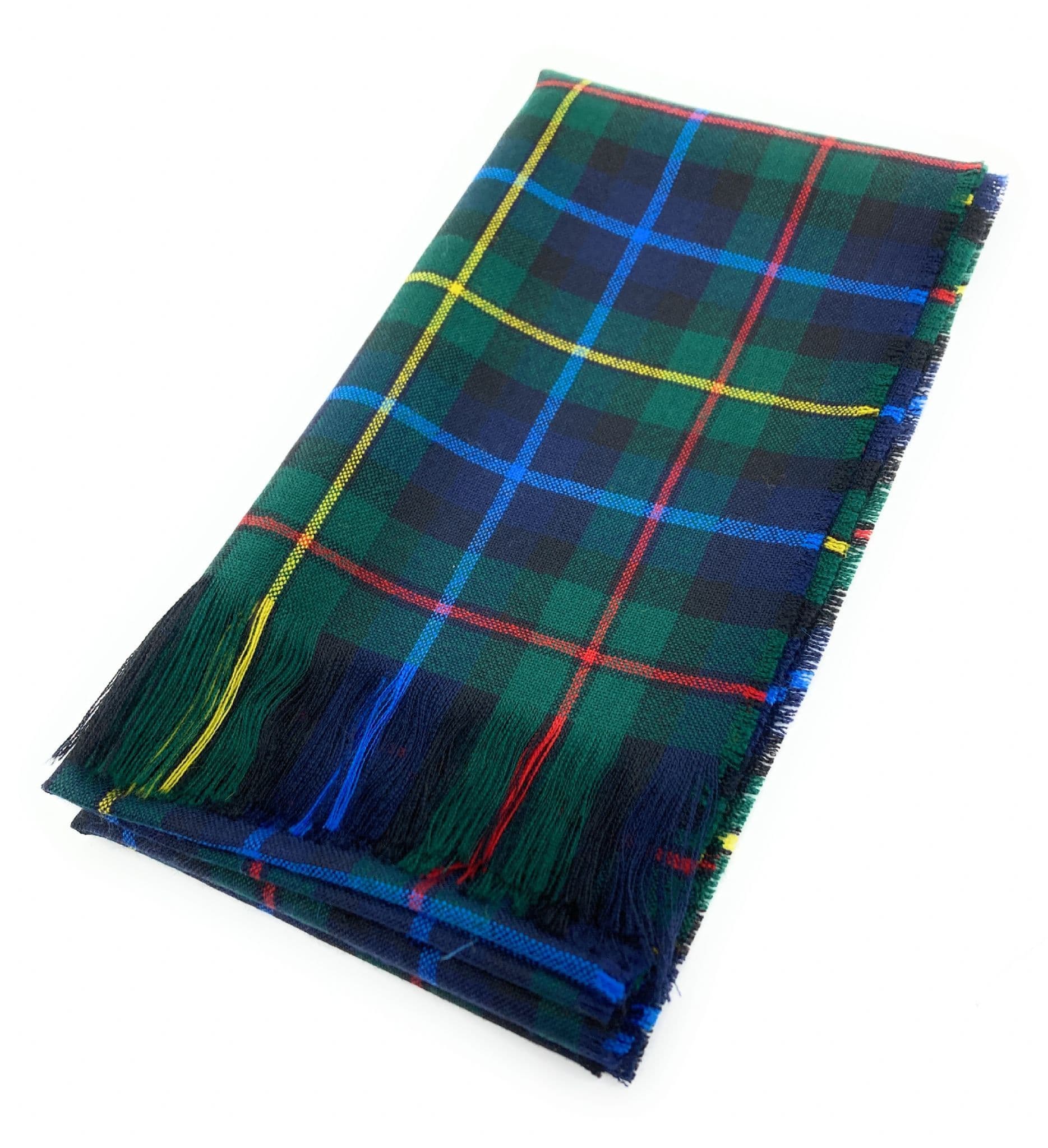 Ladies Pure Wool Full Size Smith Modern Tartan Sash - Made in Scotland