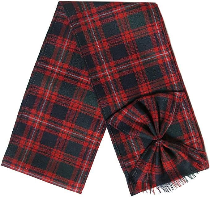 Ladies Pure Wool MacIntyre Tartan Mini Sash With Rosette Made in Scotland