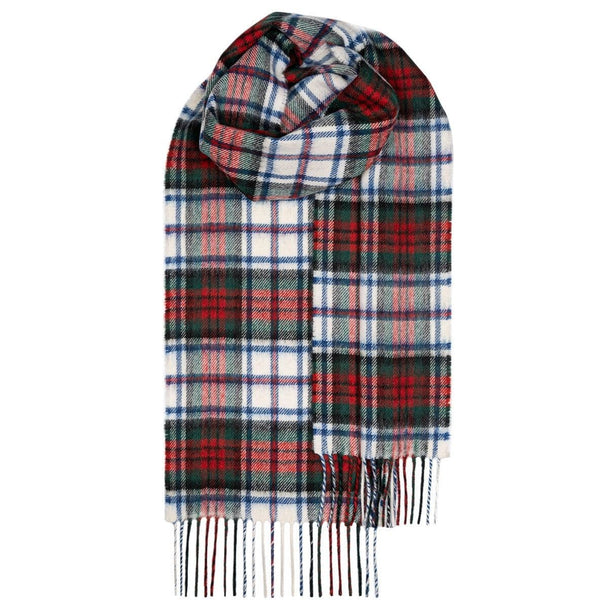 MacDonald Dress Modern Pure Lambswool Unisex Scarf - Made in Scotland