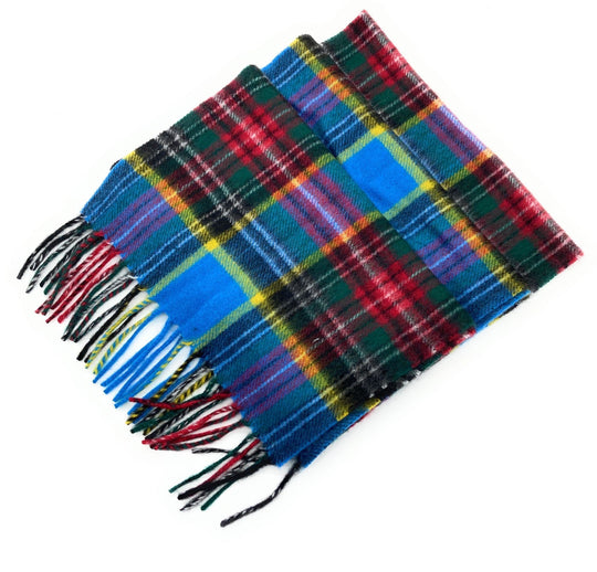 Pure Cashmere MacBeth Tartan Scarf