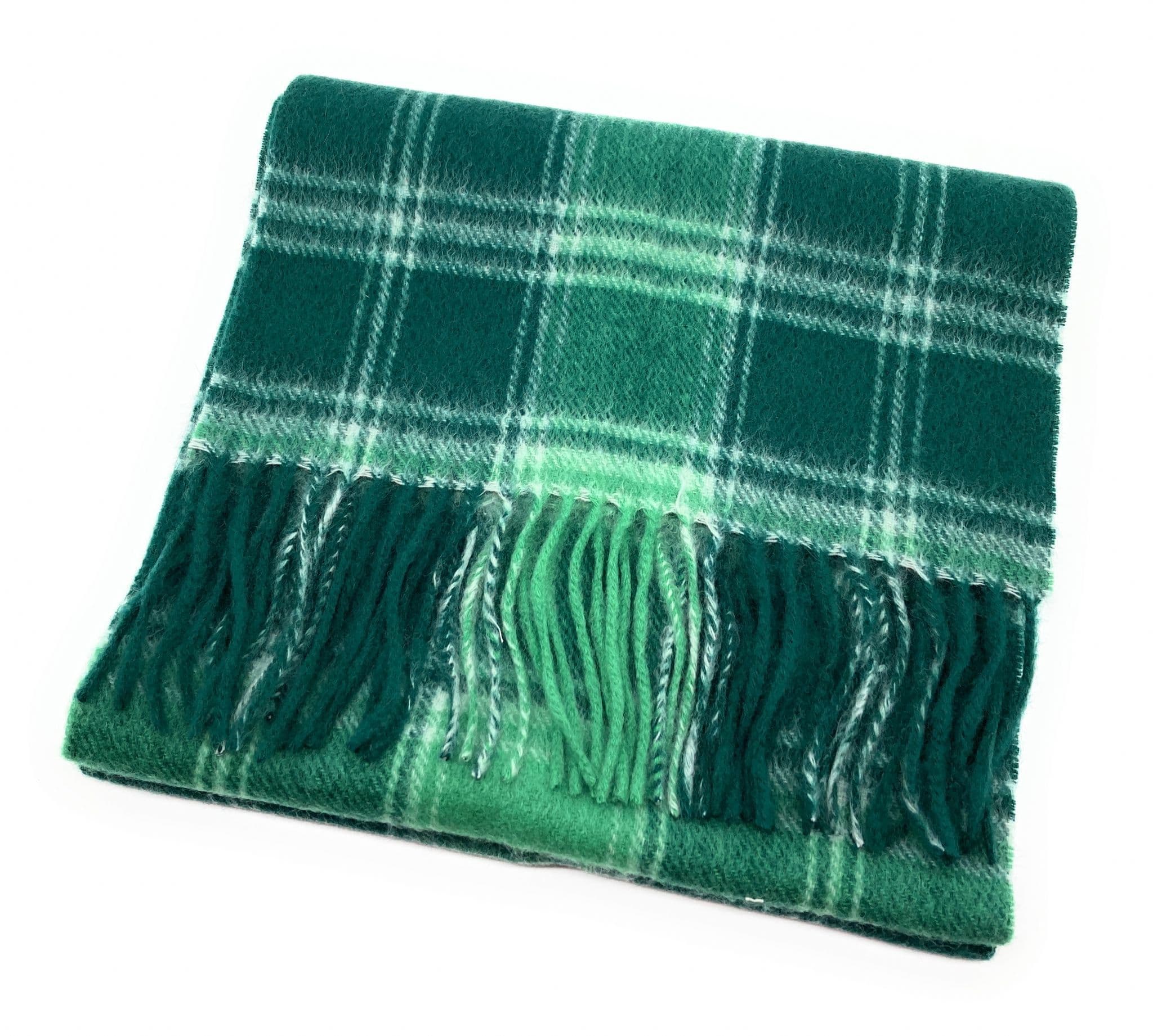 Pure Cashmere MacDonald Lord of The Isles Tartan Scarf