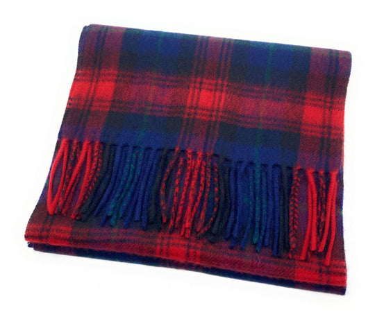 Pure Cashmere MacLachlan Tartan Scarf