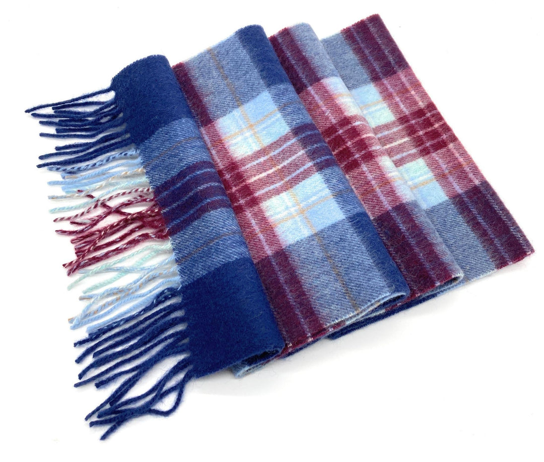 Pure Edinburgh Lambswool Holyrood Tartan Scarf