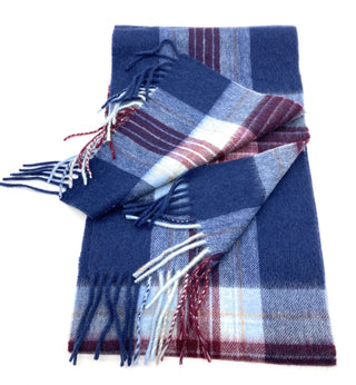 Pure Edinburgh Lambswool Holyrood Tartan Scarf
