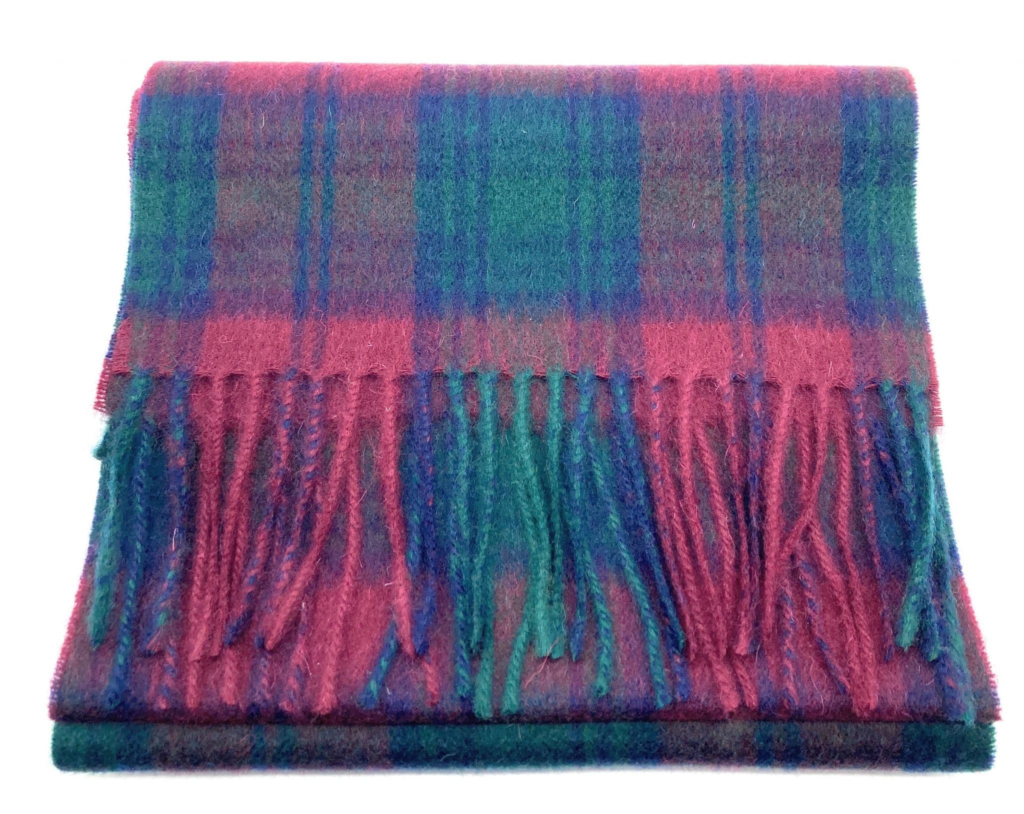 Pure Edinburgh Lambswool Lindsay Tartan Scarf