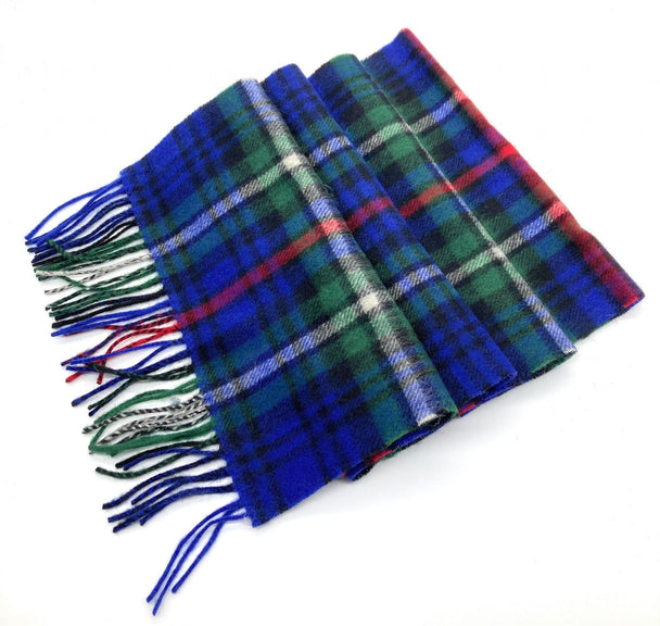 Pure Edinburgh Lambswool MacKenzie Tartan Scarf