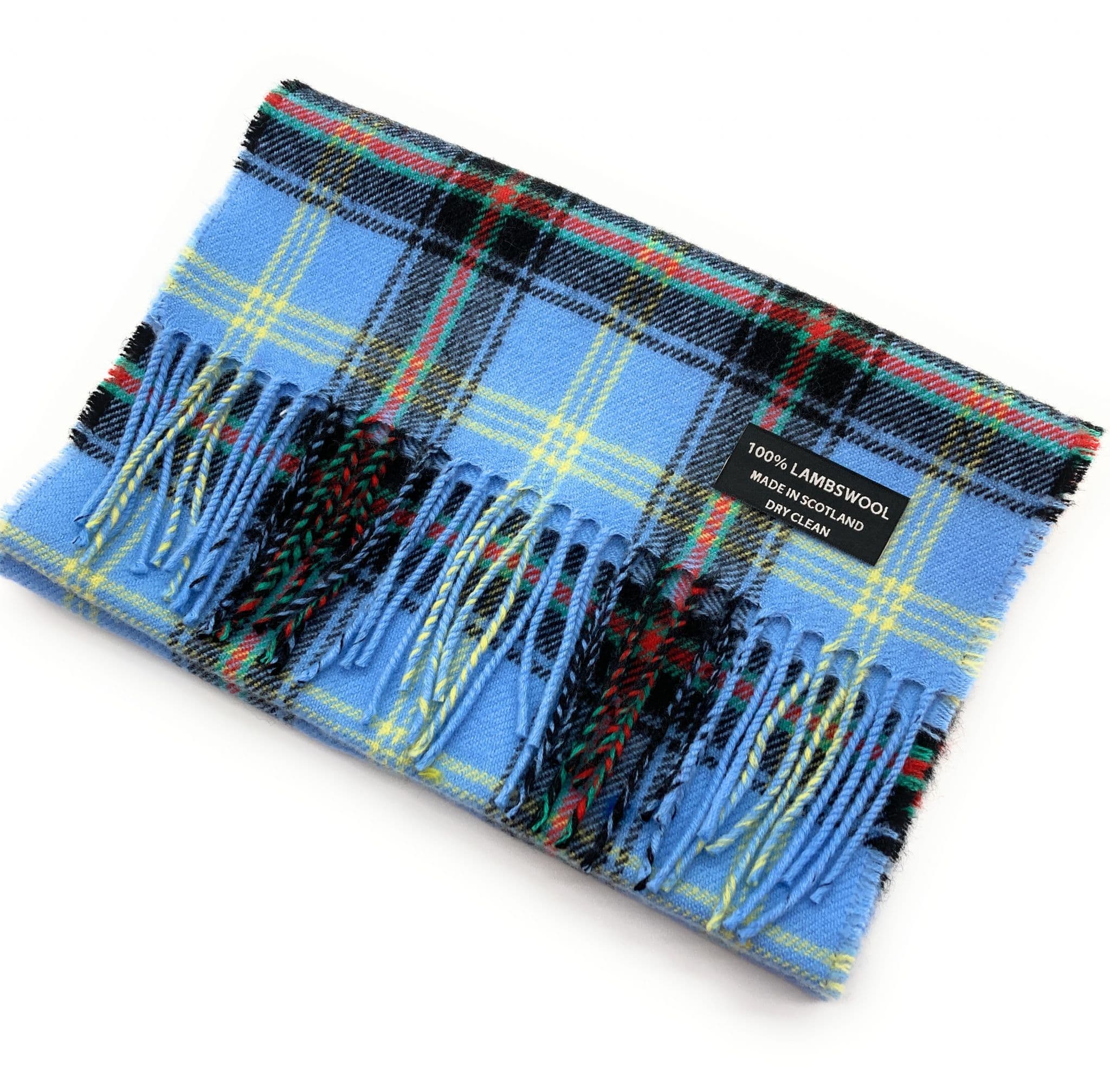 Pure Lambswool Bell of The Borders Tartan Scarf - Made in Scotland