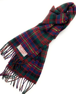 Pure Lambswool Cameron of Erracht Tartan Scarf -  Made in Scotland