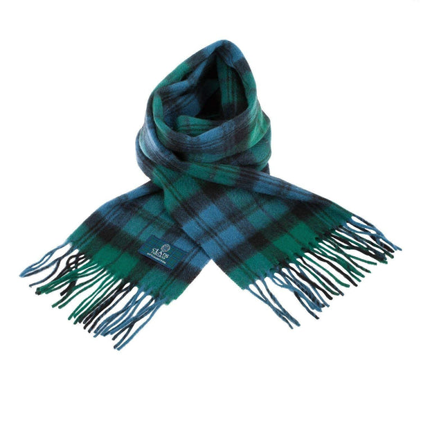Pure Lambswool Campbell Clan Ancient Tartan Scarf