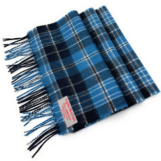 Pure Lambswool Clark Ancient Tartan Scarf - Made in Scotland