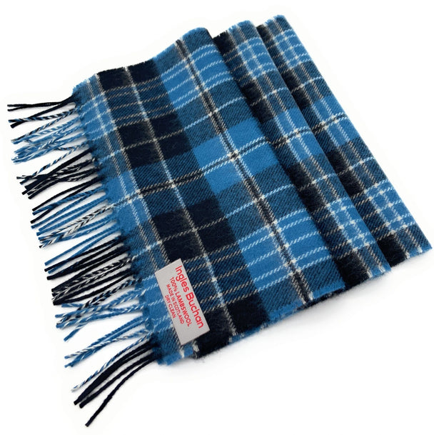 Pure Lambswool Clark Ancient Tartan Scarf - Made in Scotland