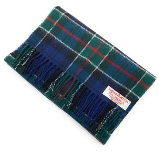 Pure Lambswool Colquhoun Tartan Scarf -  Made in Scotland