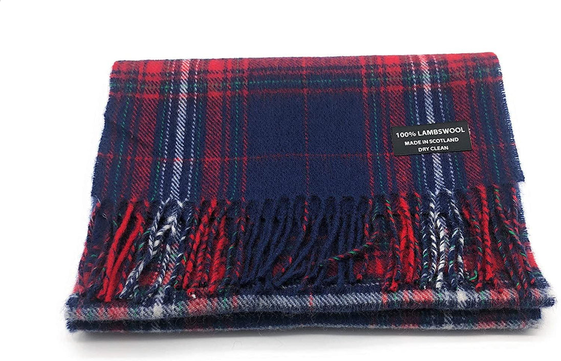 Pure Lambswool Corporate Tartan Scarf By Ingles Buchan of Scotland