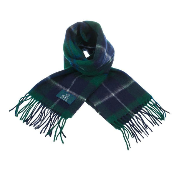 Pure Lambswool Douglas Modern Tartan Scarf