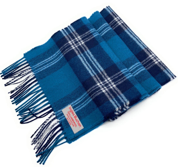 Pure Lambswool Earl of St. Andrews Modern Tartan Scarf Made in Scotland