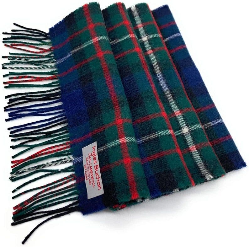 Pure Lambswool Ferguson Tartan Scarf Made in Scotland