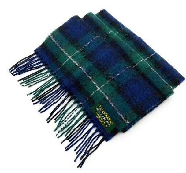 Pure Lambswool Forbes Tartan Scarf Made in Scotland