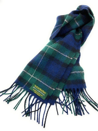 Pure Lambswool Forbes Tartan Scarf Made in Scotland