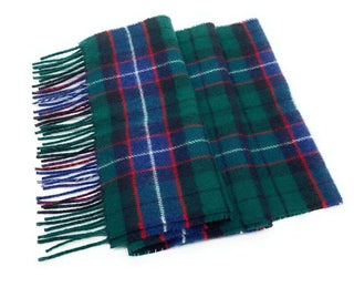 Pure Lambswool Galbraith Modern Tartan  Made in Scotland