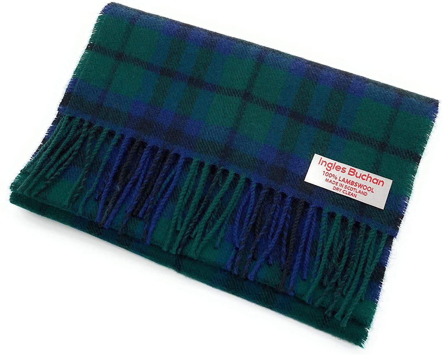 Pure Lambswool Keith Tartan Scarf By Ingles Buchan of Scotland