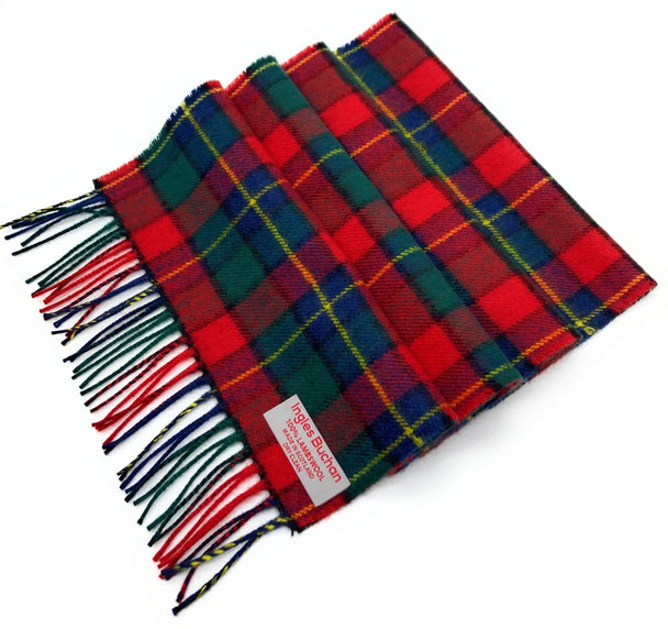 Pure Lambswool Kilgour Tartan Scarf Made in Scotland