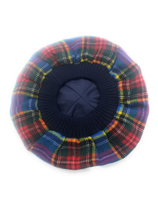 Pure Lambswool MacBeth Tartan Tam & Scarf Set - Made in Scotland