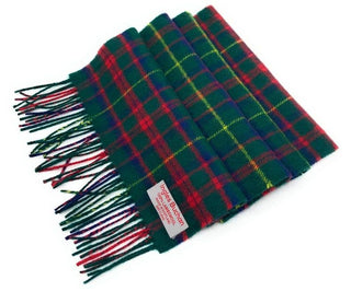 Pure Lambswool MacIntosh Hunting Modern Tartan Scarf By Ingles Buchan of Scotland