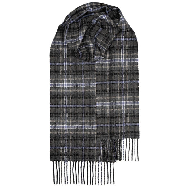 Scotland Forever Antique Tartan Pure Lambswool  Unisex Scarf - Made in Scotland