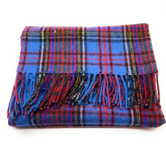 Wool Blend  Anderson Tartan Knee Travel Rug Blanket