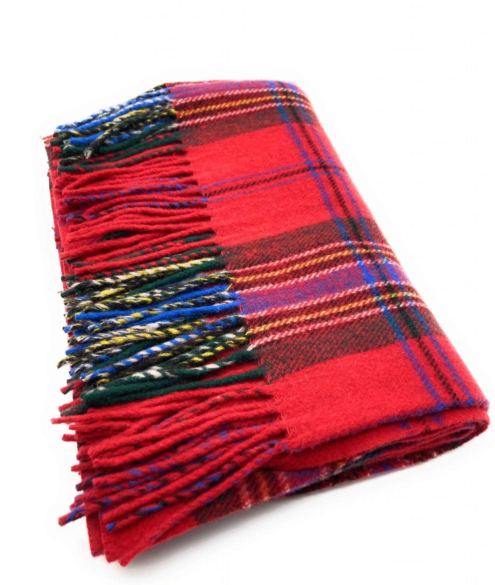 Wool Blend MacLean of Duart  Tartan Knee Travel Rug Blanket