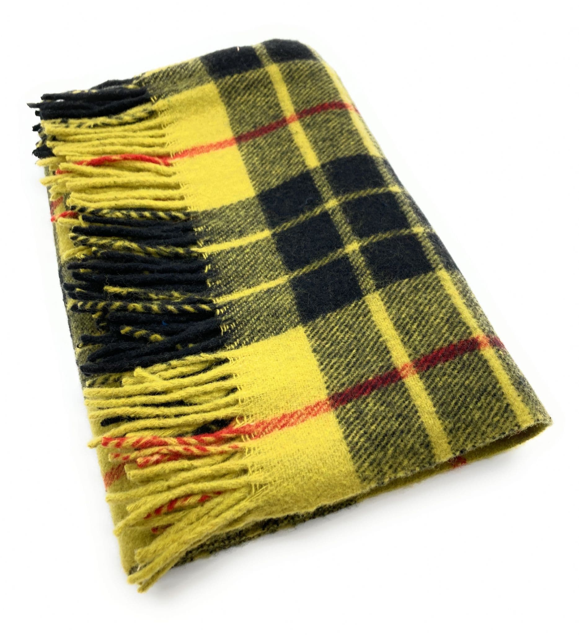 Wool Blend MacLeod of Lewis  Tartan Knee Travel Rug Blanket