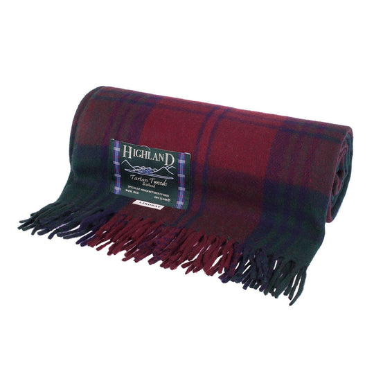 Wool Rich Lindsay Tartan Travel Blanket